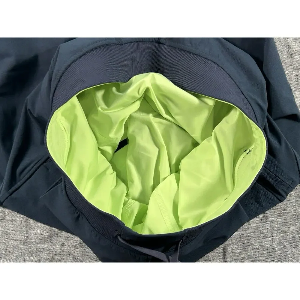Birddogs Boom For Your Broomstick Jogger Sweatpants Mens Medium Navy Blue Lined